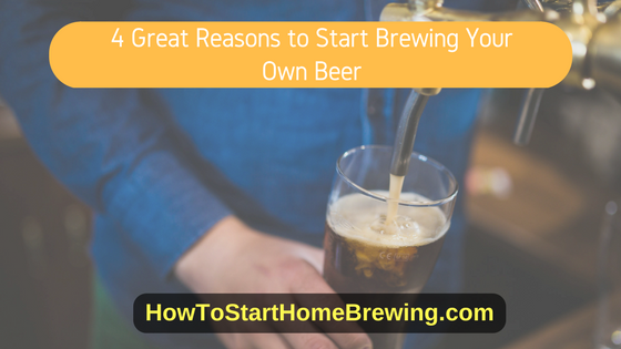 reasons to brew your own beer