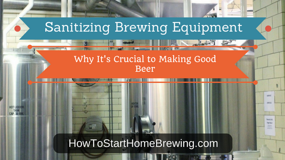 sanitizing brewing equipment