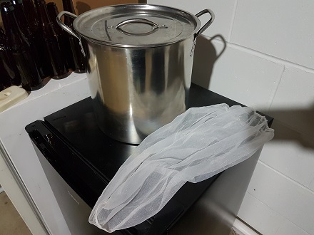 boil kettle and brew bag