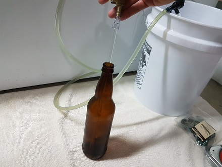 purging bottle with co2