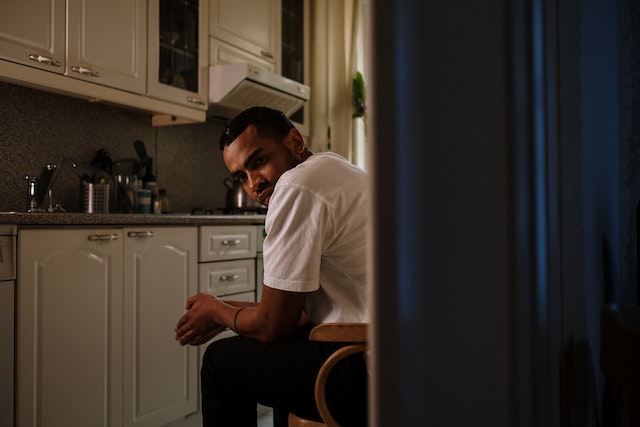 man sitting